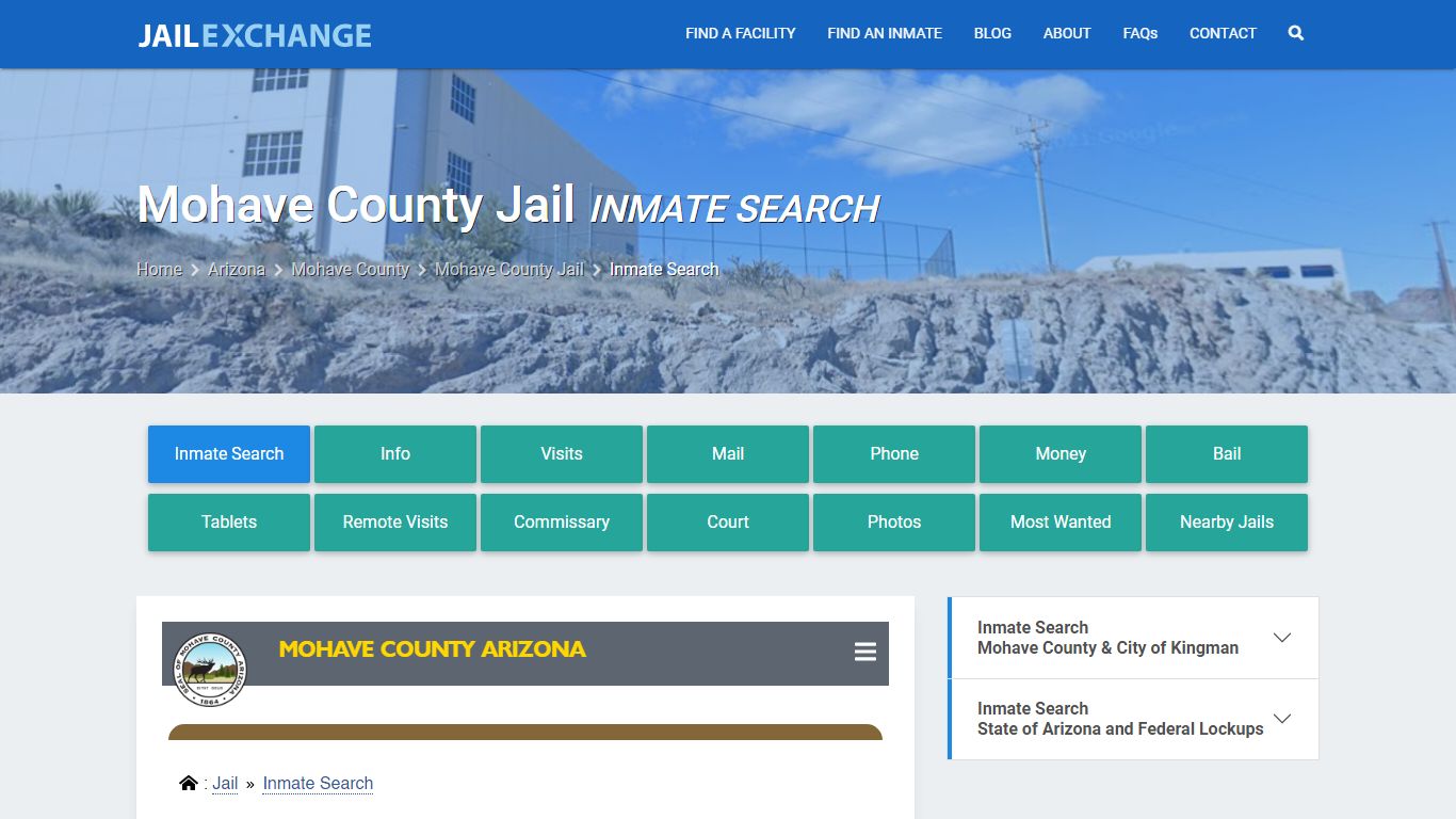 Inmate Search: Roster & Mugshots - Mohave County Jail, AZ - Jail Exchange